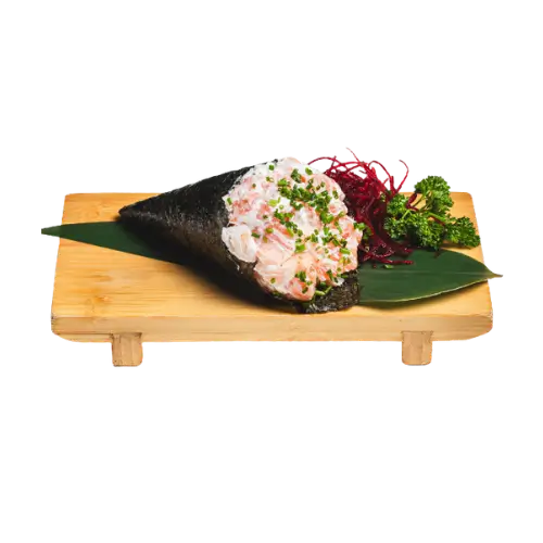 Temaki Salmão/Camarão Mix - Wagasa Sushi Bar